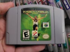 Track and Field 2000 box art for Nintendo 64
